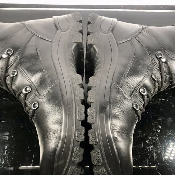 Haix AirPower P7 9” Tactical GoreTex Black Leather Boots + Brand New Insoles - Picture 13 of 15